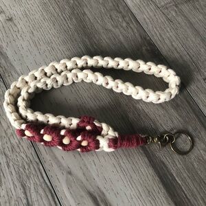Handmade Braided Keychain Lanyard